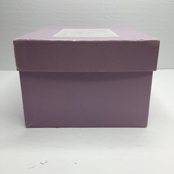 Vintage 1986 Current Inc Marble Check Storage Gift Box 9" X 6" X 5" - Picture 5 of 15